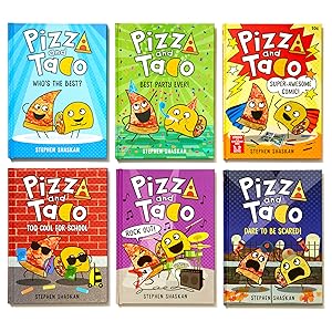 Front covers of books from boxed set