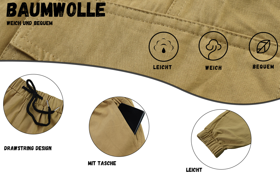 Sweatpants Herren Baumwolle Jogging Sweat Hosen 