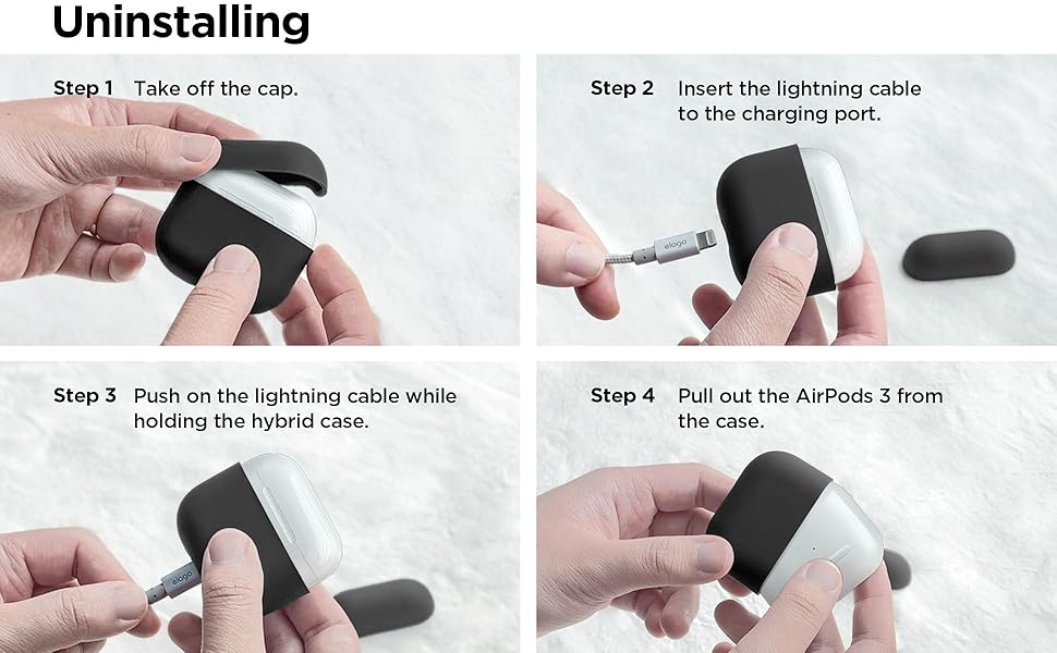 Amazon.com: elago Liquid Hybrid Case Compatible with AirPods