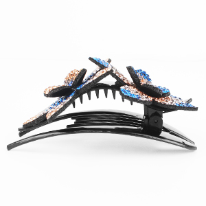  blumen haarclip haargreifer perlen haarklammer