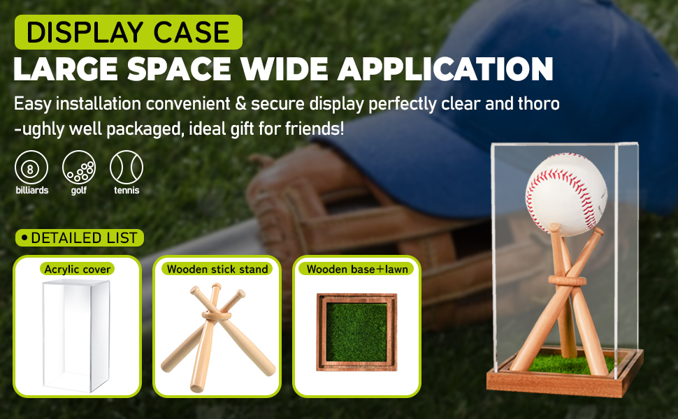 BASEBALL DISPLAY CASE A3