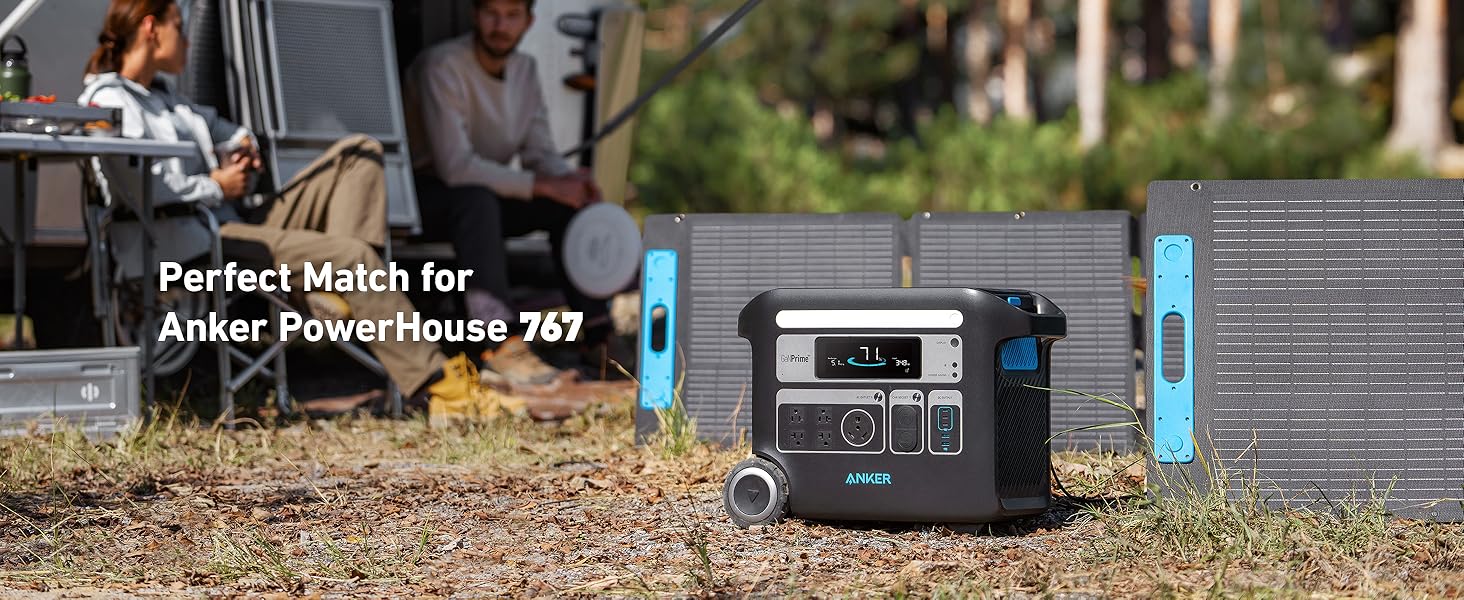 Anker SOLIX F2000 Solar Generator, 2048Wh Portable Power