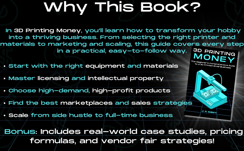 3D Printing Money: The Beginner’s Comprehensive Guide to a 3D Printed Small Business 3 3D 2