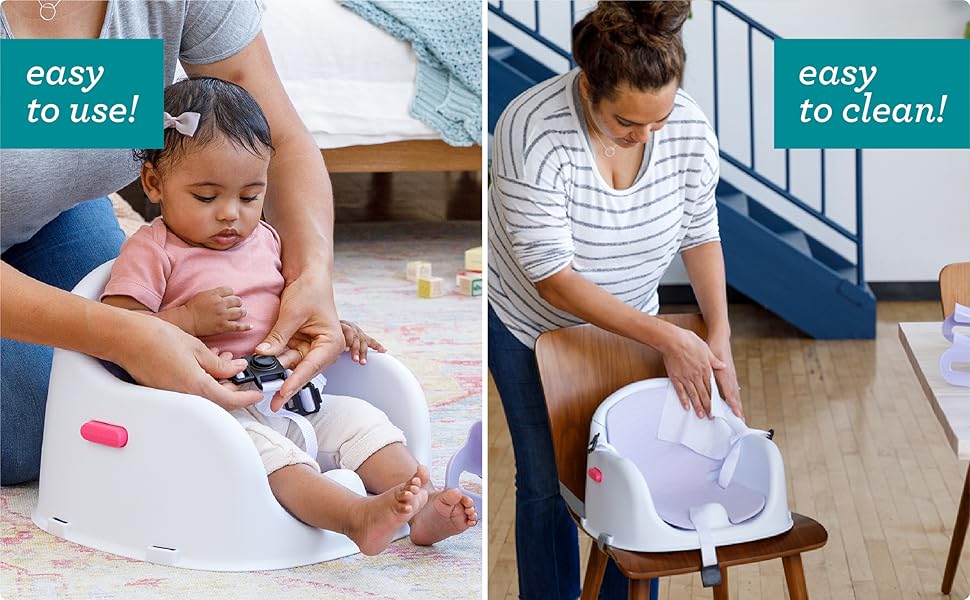 Infantino Music and Lights 3 in 1 Discovery Seat and Booster - Lavender