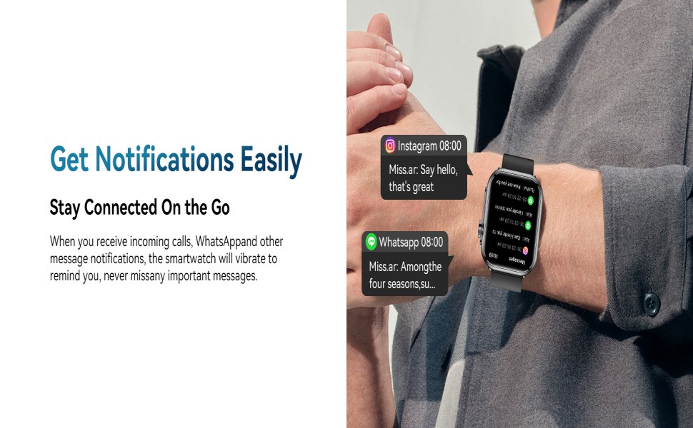 Smartwatch for Men & Women with Battery