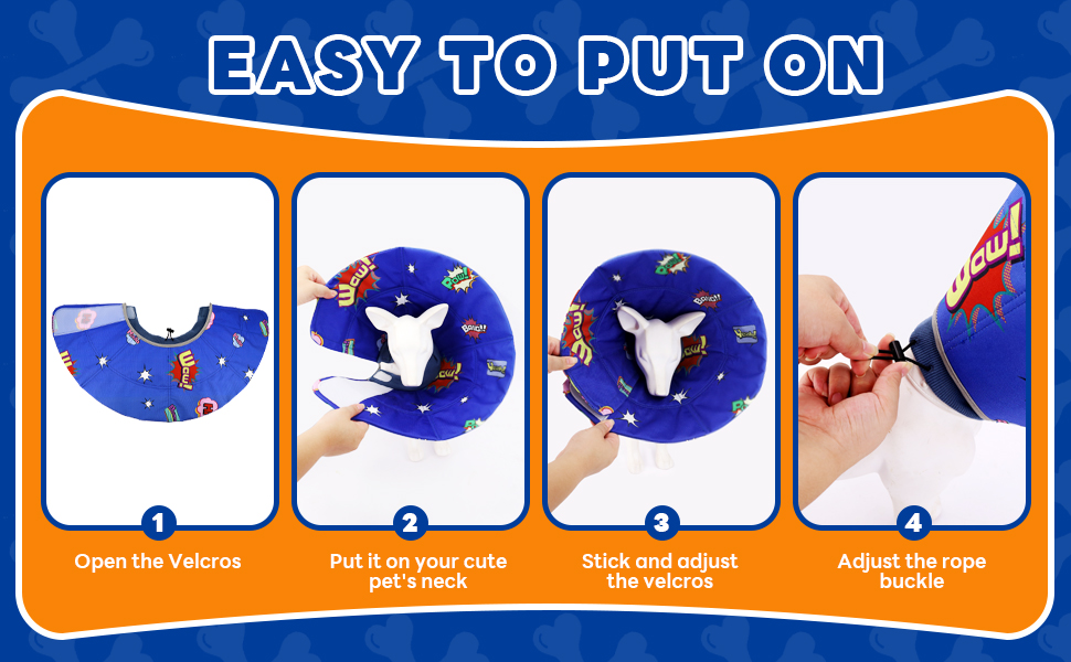 GoGoPaw Dog Cone Alternative After Surgery, Soft Dog Cones