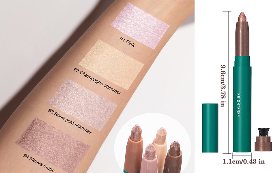 blmbaii Thrive Eyeshadow Stick Waterproof Glitter Eye