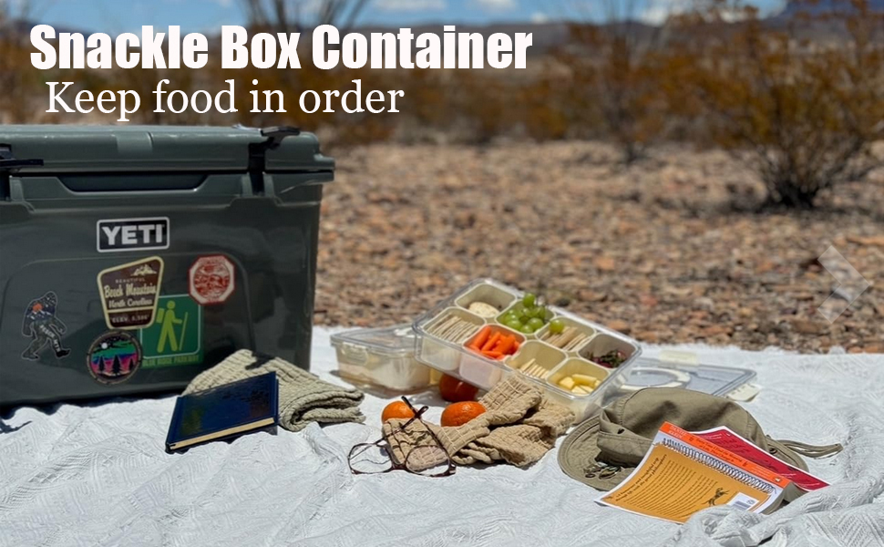 Snackle box container
