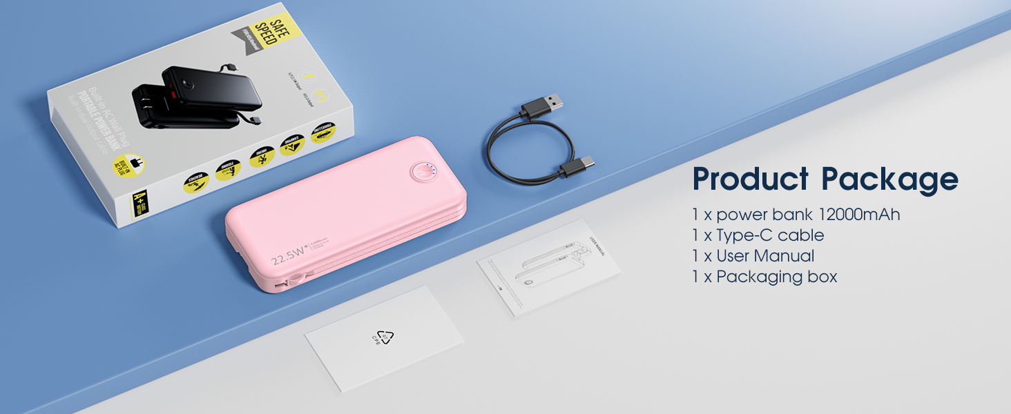 battery pack charger portable usb c