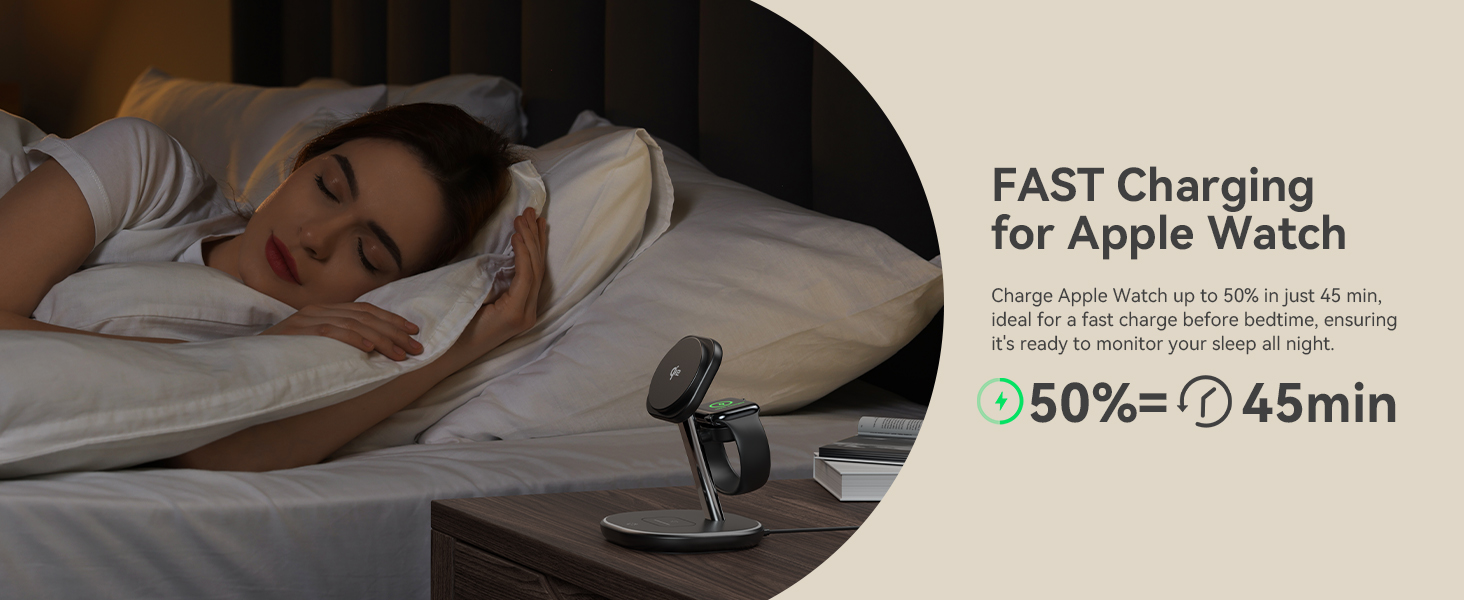 Qi2 3 in 1 Wireless Charging Station