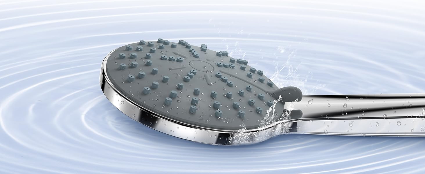 High Pressure Handheld Shower Head, 5 Modes Hand Held Shower Head with