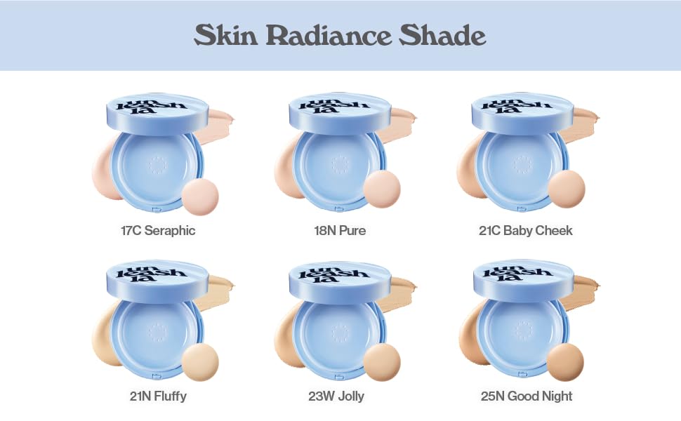 Amazon.com : UNLEASHIA] Babe Skin Baby Blue Cushion (21N, 15g) : Beauty ...