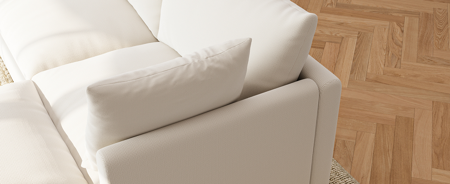 Txtin's Cloud Couches for Living Room, L Shaped Sectional