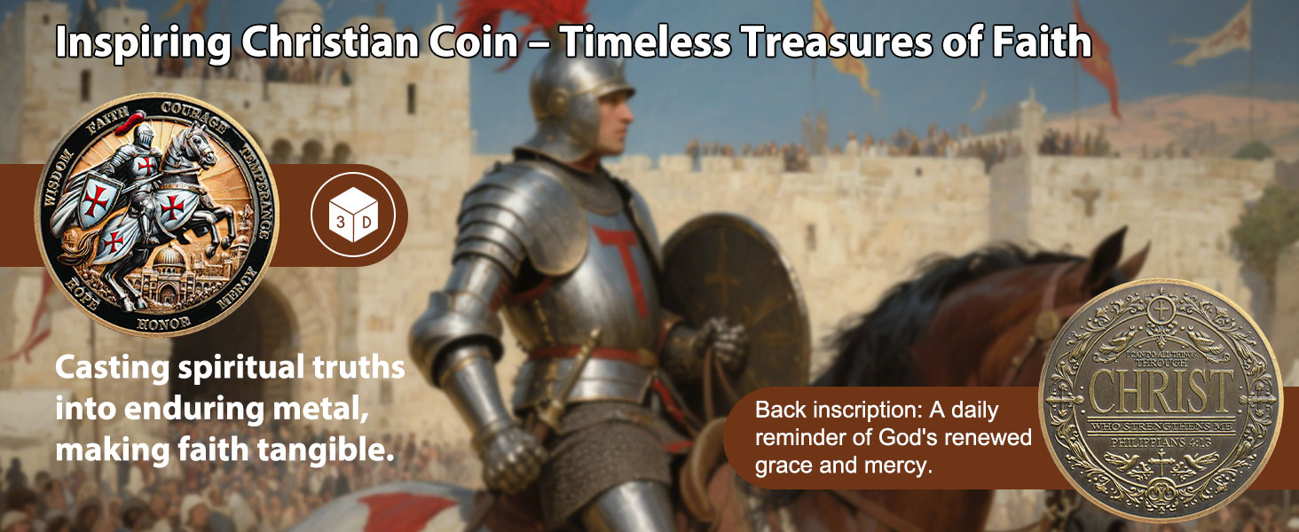 Knight Templar Challenge Coin
