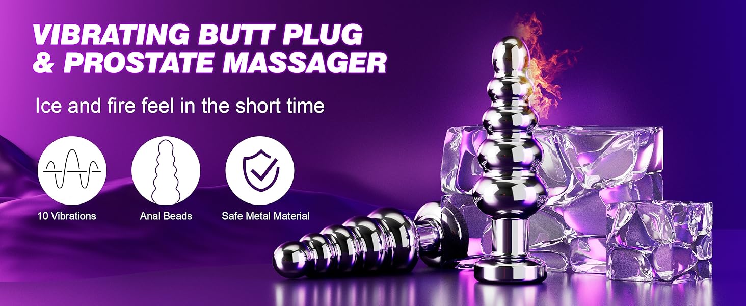 vibrating butt plug & prostate massager