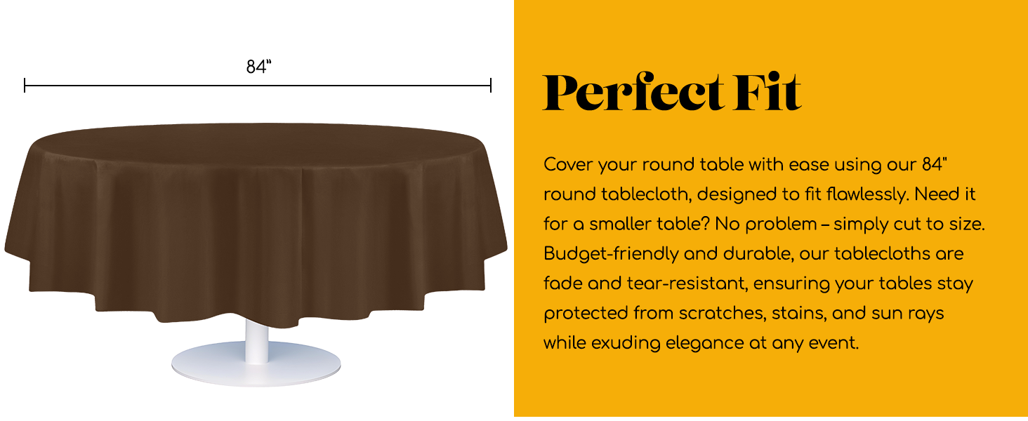 Grandipity Brown 72 Pack Premium Disposable Plastic