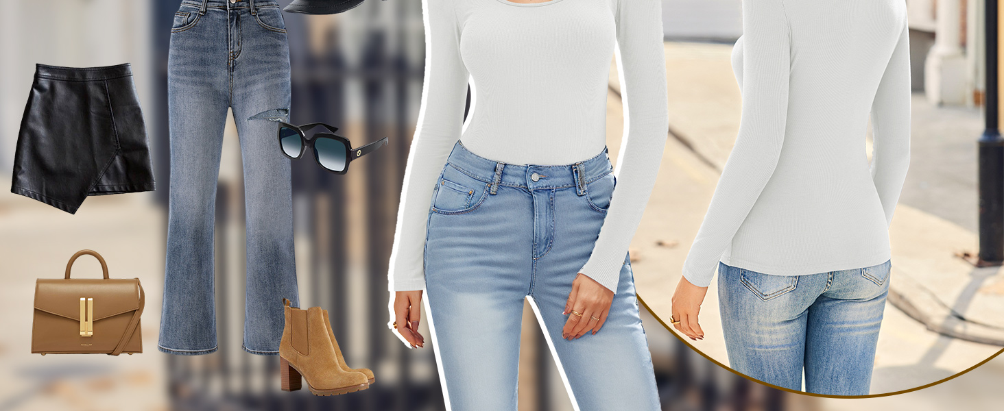 long sleeve white shirt