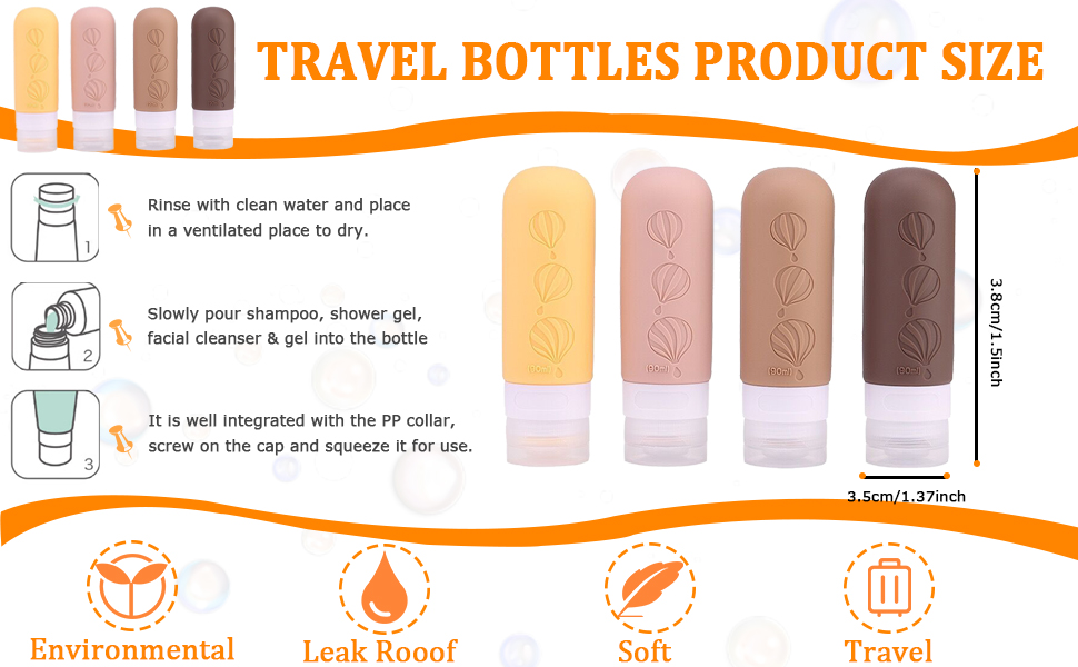 travel bottles