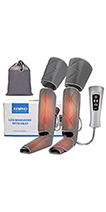 leg massager with heat