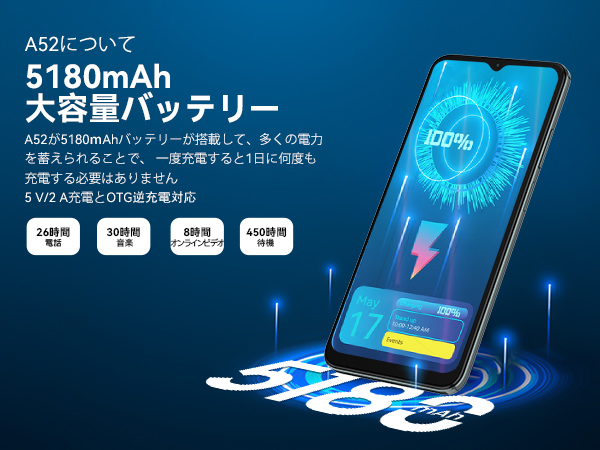 Blackview A52 64GB スマートフォン本体 SIMフリー Blackview A52 64GB スマートフォン本体 SIMフリー Blackview