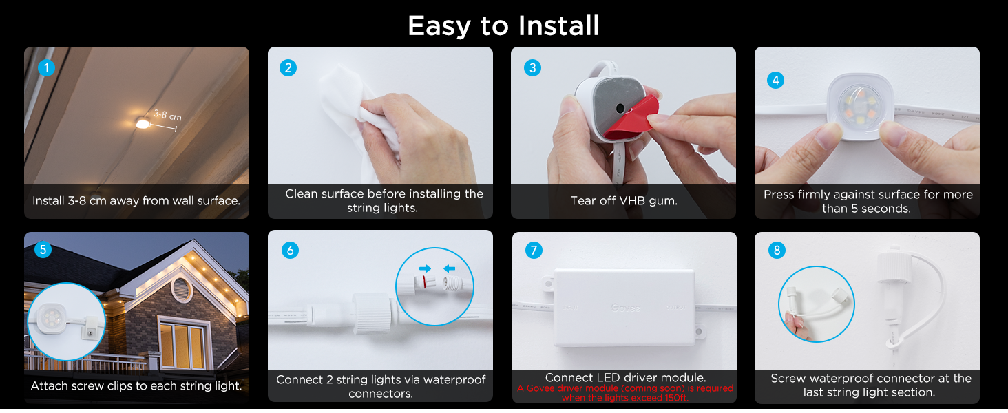 Govee Permanent Outdoor Lights Pro