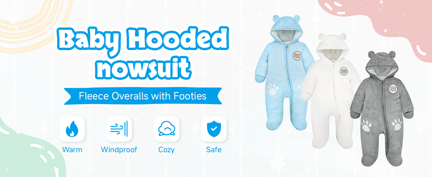 baby snowsuit