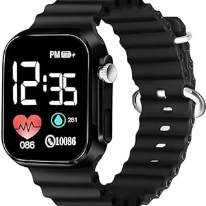 Digital Waterproof LED Display Kids Watch for Boys & Girls Men and Women