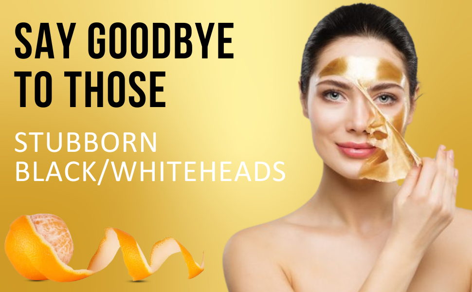 gold peel off mask for glowing skin