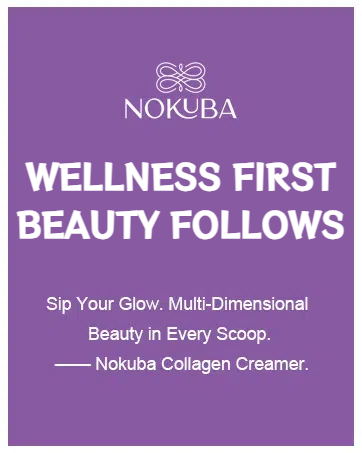 Nokuba Collagen Peptides Powder for Women Hydrolyzed Marine Collagen Protein with Hyaluronic Acid