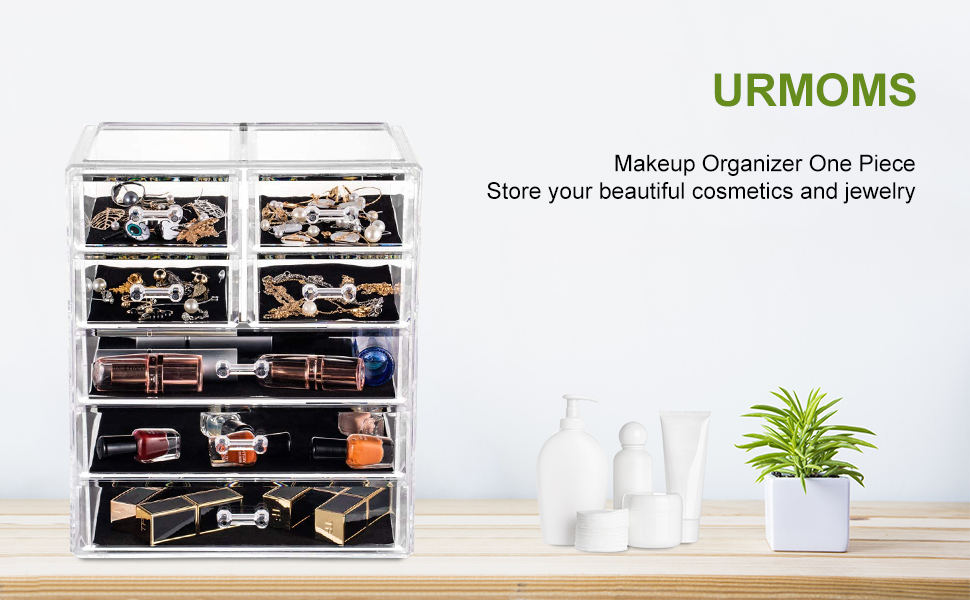 URMOMS makeup organizer one piece
