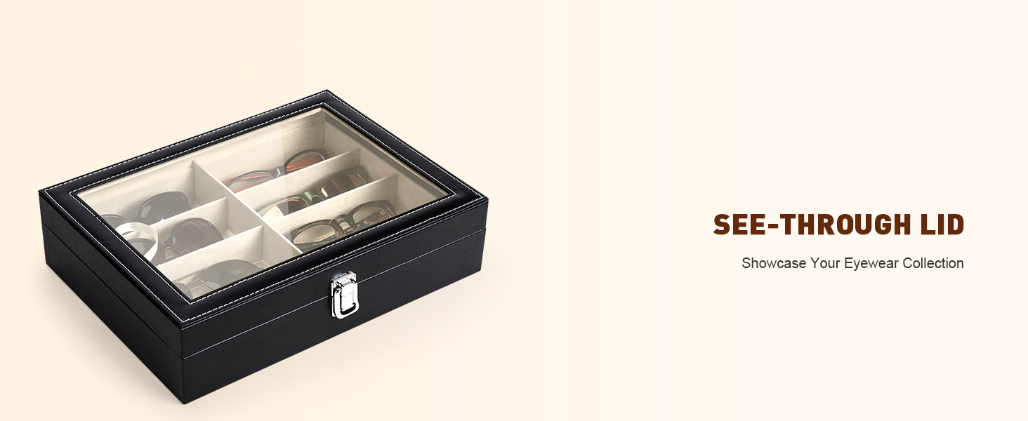 Sunglasses Jewelry Collection Case