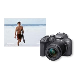 A 24.2MP CMOS (APS-C) sensor and DIGIC X processor deliver high sensitivity