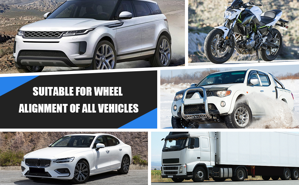 SUITABLE FOR WHEEL ALIGNMENT OF ALL VEHICLES