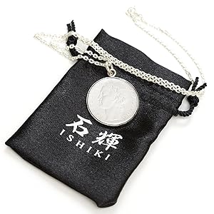 イタリア バイメタル コイン REPVBBLICA 女神 ネックレス 美品 Amazon | [石輝] シルバー925 コイン ペンダント ネックレス