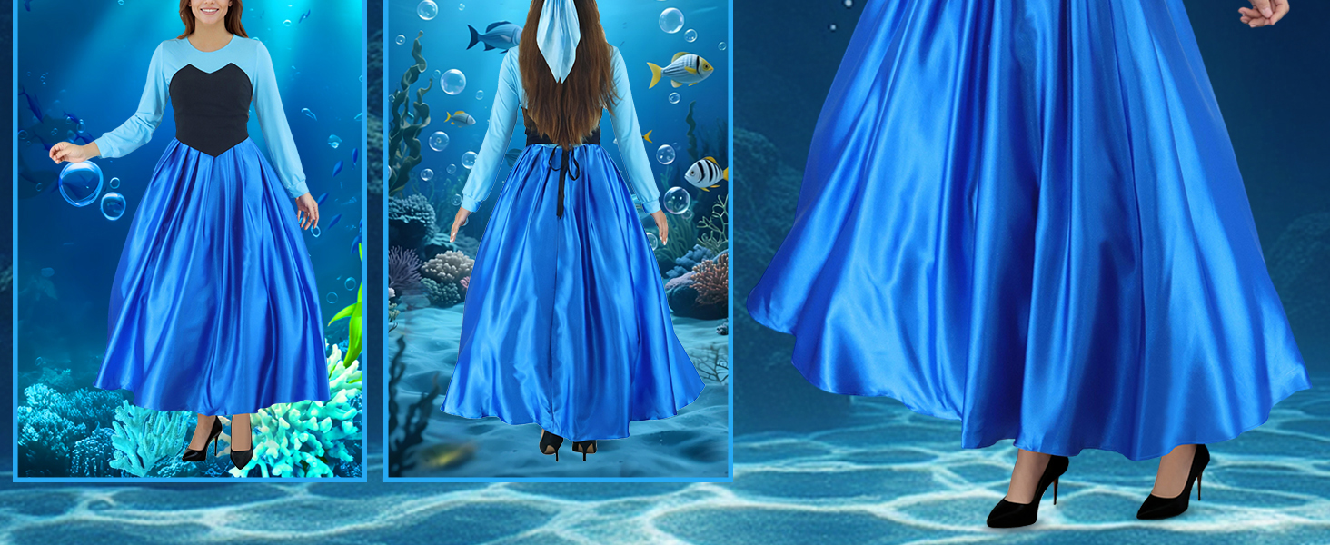 ariel costume for women