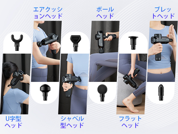 【未使用】RENPHO パワーハンディガン R-C001　6段階 Amazon | RENPHO Power ハンディガン 筋膜リリースガン 12mm振幅
