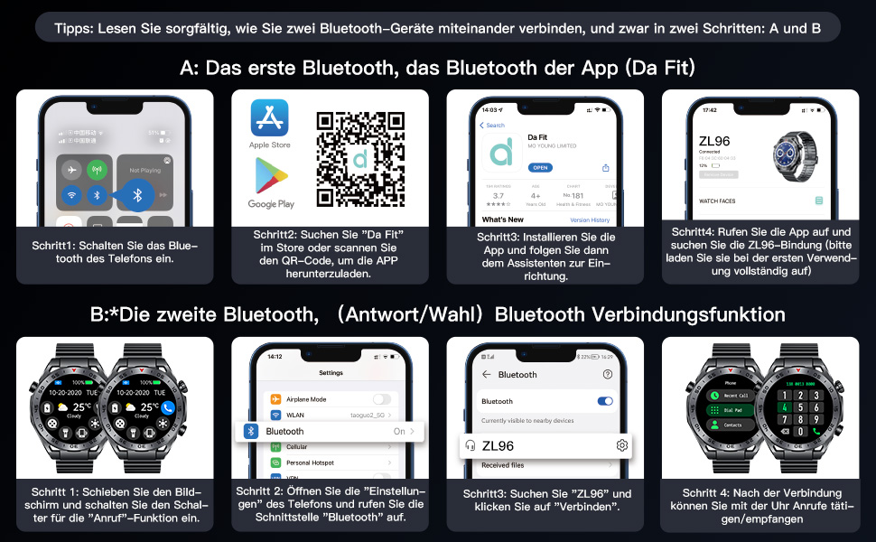 herren smartwatch