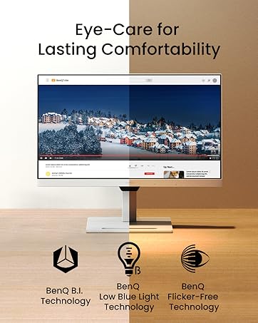 BenQ GW Series Monitor - Slim Bezel, Full HD, Eye-Care Technology