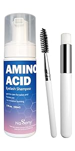 eyelash shampoo for lash extensions