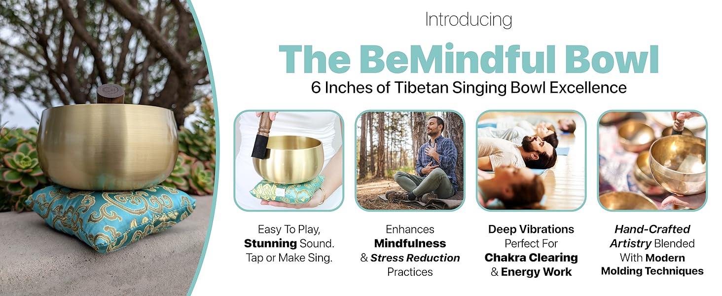 Tibetan Signing Bowl - BeMindful Bowl