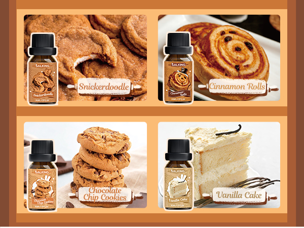 Amazon.com: SALKING Bakery Fragrance Oils, Premium Essential