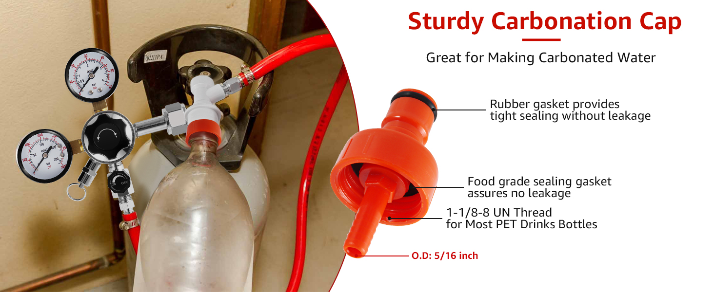 plastic carbonation cap