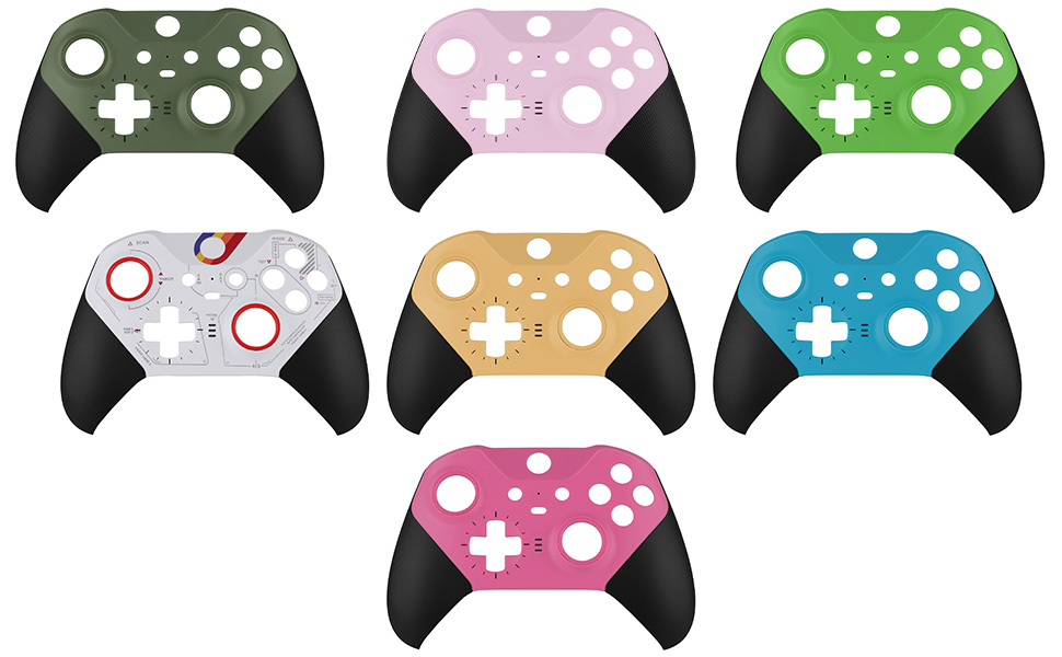 Amazon.com: Housing Shell Faceplate Cover for Xbox Elite 2 Controller ...