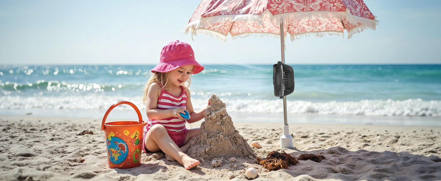 beach fan baby stroller fan portable stroller fan protable stroller fan travel fan outdoor fan