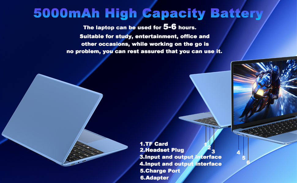 Laptop 14 inç 256 GB SSD Extends 1TB