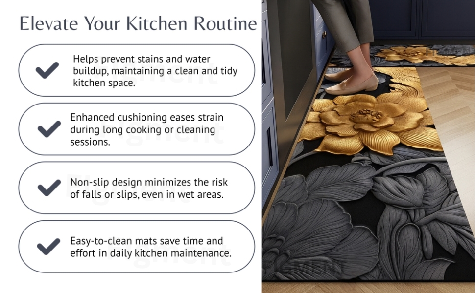 kitchen mats for floor anti slip soft waterproof mats for floor premium kitchen mats for floor