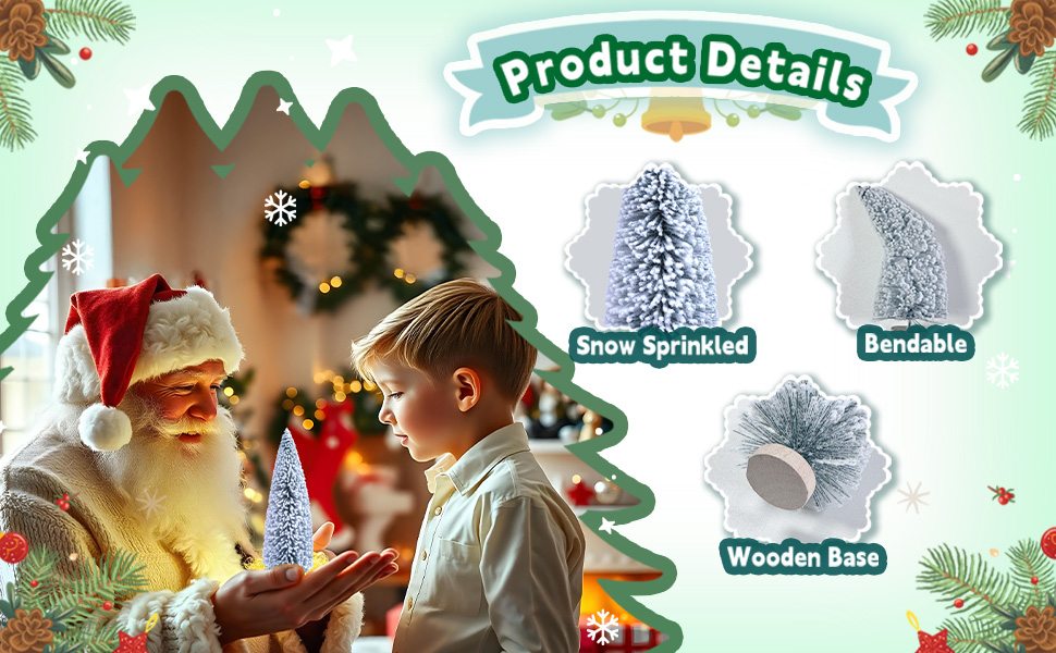 Mini Bottle Brush Trees