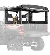 KEMIMOTO UTV Cargo Bed Cover Soft Camper Rack Compatible with Polaris Ranger 570 Full-Size, XP 10...