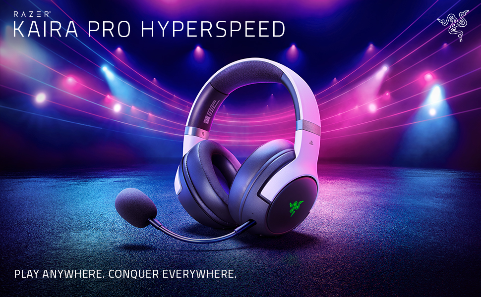 ゲーミングヘッドセット Kaira Pro HyperSpeed Razer Kaira Pro HyperSpeed - wieloplatformowy bezprzewodowy