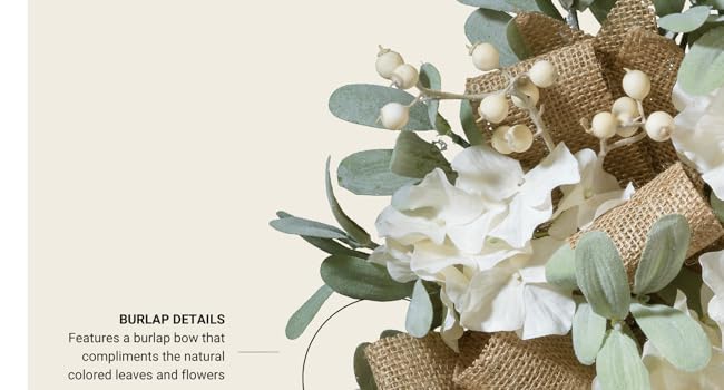 hydrangea wreath